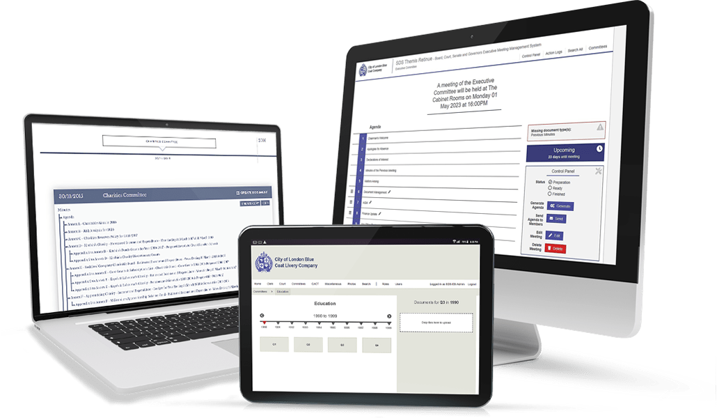 Governors Minutes Board Portal Living System